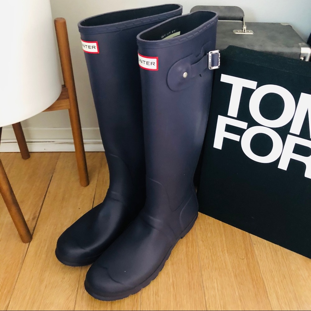 Hunter Original Tall Waterproof Rain Boot, 11 NWT - Picture 3 of 16